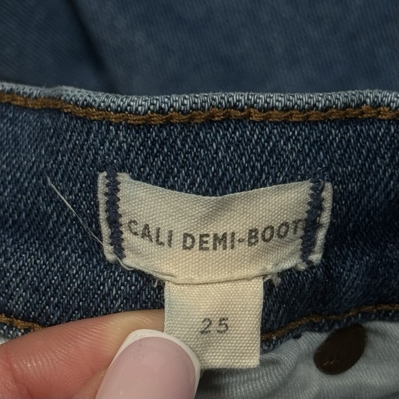 Madewell Size 25 Cali‎ Demi-Boot Jeans in Bodney Wash - Picture 15 of 15